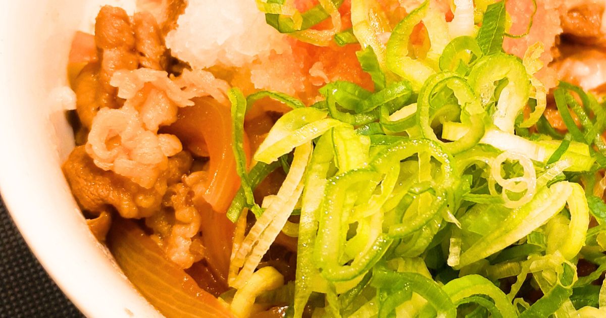 松屋のネギ玉牛めし